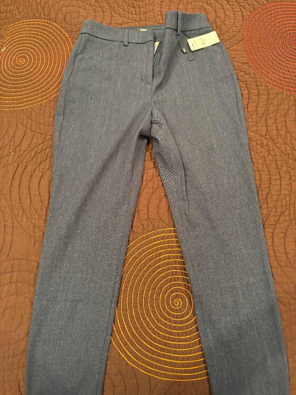 Express women’s editor high waist pants in denim size 2